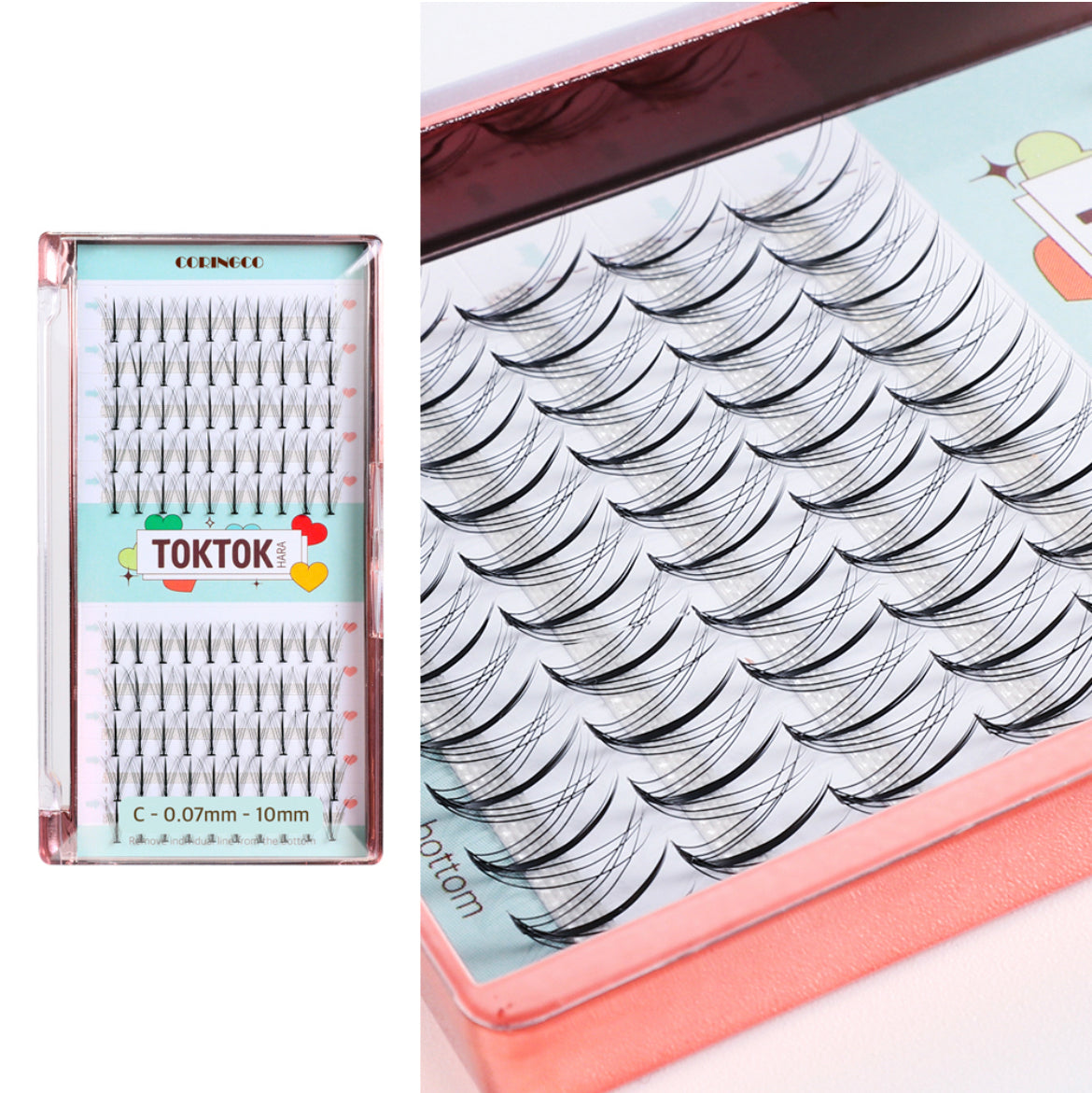 CORINGCO Toktok-Hara W Eyelash (200pcs)