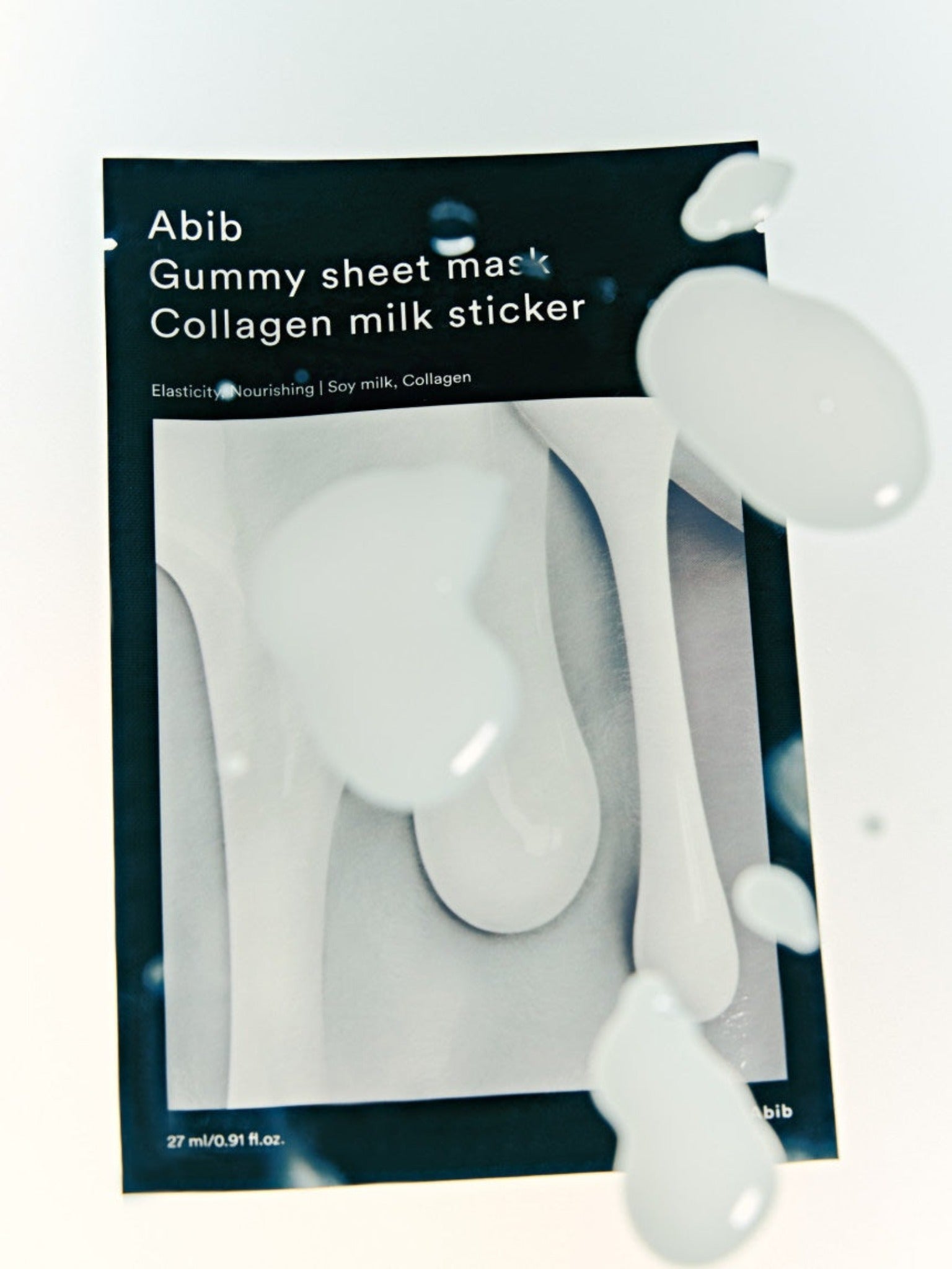 [RENEWAL] Abib Gummy Sheet Mask Collagen Milk Sticker