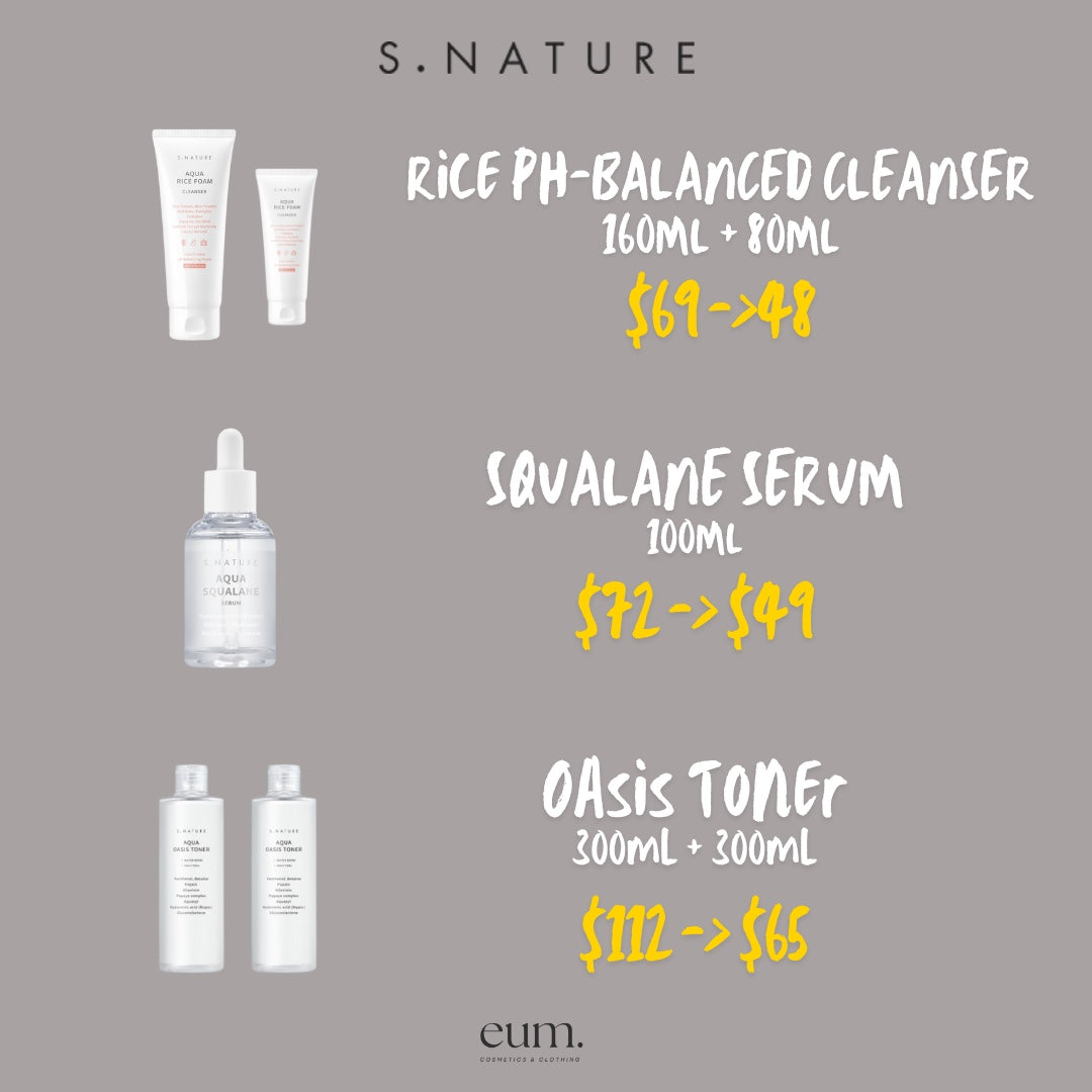 [By Sept 3rd!] S.Nature Special Deal