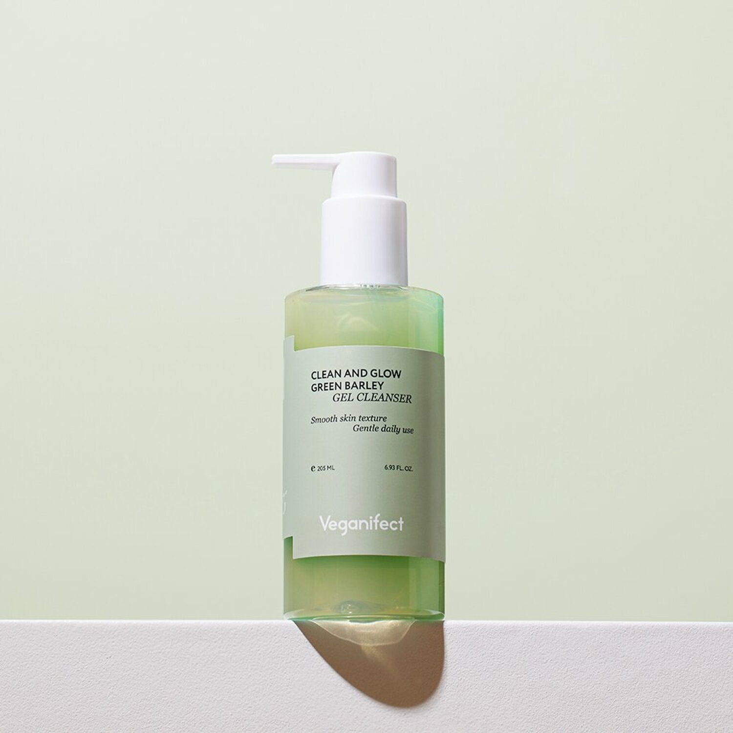 Veganifect Clean and Glow Green Barley Gel Cleanser 205ml