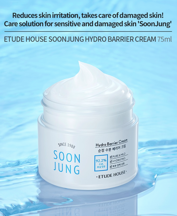 Etude House Soon Jung Hydro Barrier Cream 130ml